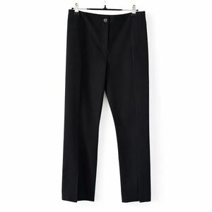TED BAKER Black Split Hem Tailored Trousers Slim Fit | Size 2 | NWOT